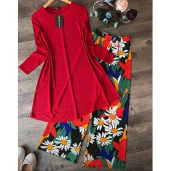 Stylish Printed Kurti Plazzo 10